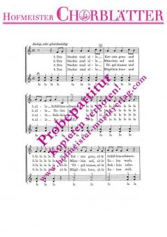 Des Nachts sind alle Katzen grau (Kurt Schwaen) 