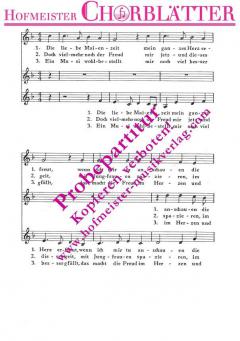 Die liebe Maienzeit (Melchior Franck) 