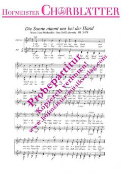 Die Sonne nimmt uns bei der Hand (Rolf Lukowsky) 