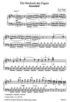 Ouvertüre aus Die Hochzeit des Figaro von Wolfgang Amadeus Mozart 