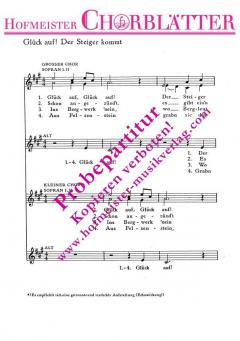 Glück auf, der Steiger kommt 