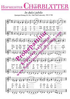 In dulci jubilo 