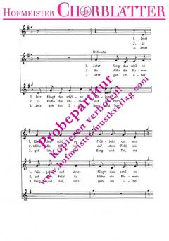 Jetzt fängt das schöne Frühjahr an 