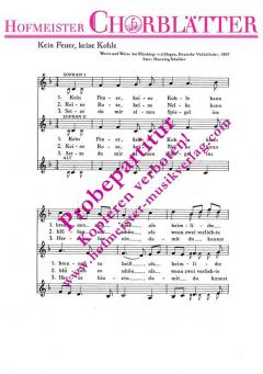 Kein Feuer, keine Kohle 