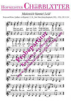 Maienzeit bannet Leid 