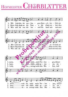 Mit Lieb bin ich umfangen 