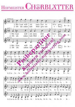 Mit Lust will ich mein Zeit zubringen (Daniel Friderici) 