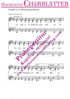 So geht es in Schnützelputzhäusel 