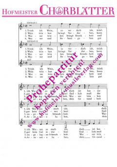 Trink ich Wein, so verderb ich (Henning Dedekind) 