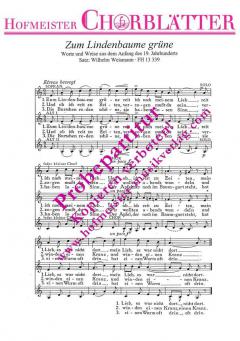 Zum Lindenbaume grüne (Anfang 19. Jh.) 