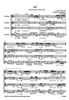 Air von Johann Sebastian Bach 