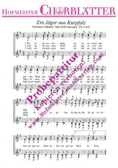 Ein Jäger aus Kurpfalz 