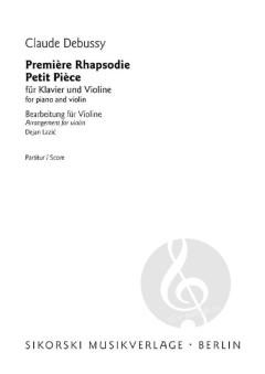 Première Rhapsodie von Claude Debussy 