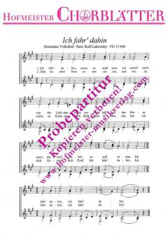 Ich fahr dahin (um 1450) 