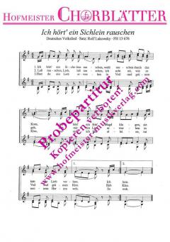 Ich hört ein Sichelein rauschen (Rolf Lukowsky) 