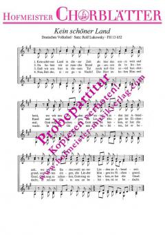 Kein schöner Land in dieser Zeit 