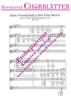 Mein Freundschaft g'hört Frau Musica (Valentin Haußmann) 