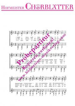 Muss i denn zum Städtele hinaus 