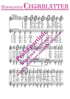 Türkische Musik (Ein Kaiser einst in der Türkei) (Ernst Theodor Amadeus Hoffmann) 