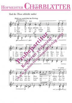 Und der Hans schleicht umher (Franz von Woyna) 