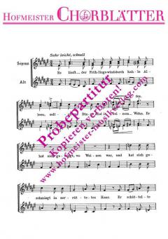 Vorfrühling (Es läuft der Frühlingswind) (Kurt Schwaen) 