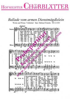 Feinsliebchen, du sollst mir nicht barfuss gehen 