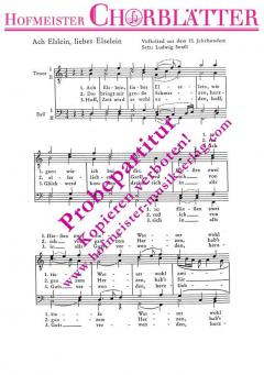 Ach Elslein, liebes Elselein (15. Jh.) 