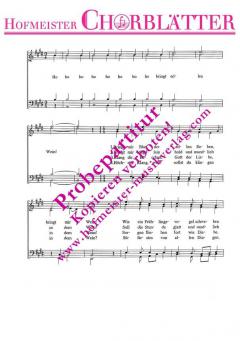 Bringt mir Blut der edlen Reben (Ernst Moritz Arndt) 