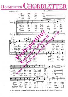 Die Einsamkeit (Du stiller Ort) (Georg Philipp Telemann) 