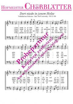 Dort niedn in jenem Holze 