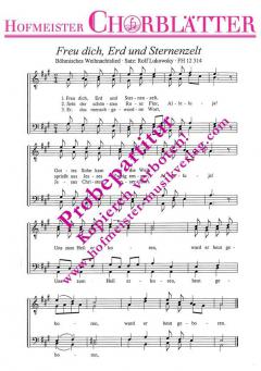 Freu dich, Erd und Sternenzelt 