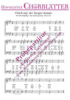 Glück auf, der Steiger kommt 