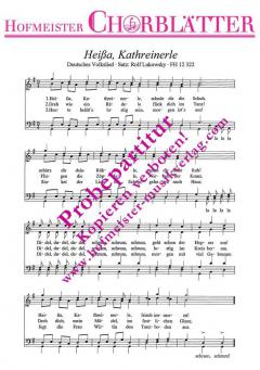 Heissa, Kathreinerle 