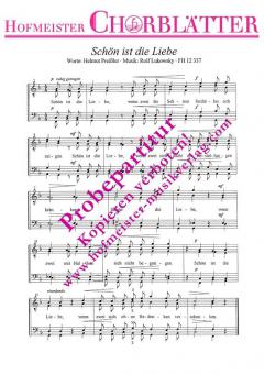 Schön ist die Liebe (Rolf Lukowsky) 