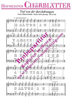 Tief von dir durchdrungen (Rolf Lukowsky) 