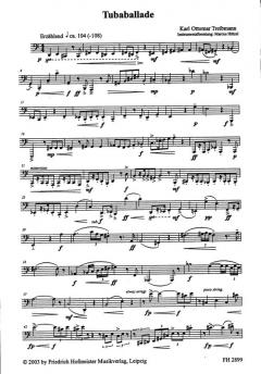 Tubaballade von Karl Ottomar Treibmann im Alle Noten Shop kaufen