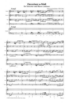 Ouverture a-Moll (Christoph Schaffrath) 