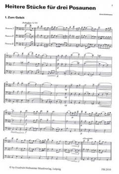 Musik für Posaunen von Rolf Handrow im Alle Noten Shop kaufen