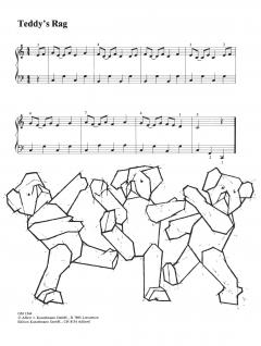 10 leichte Ragtimes für Klavier von Markus Kunkler im Alle Noten Shop kaufen