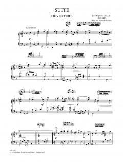 Suite von Jean Baptiste Lully 