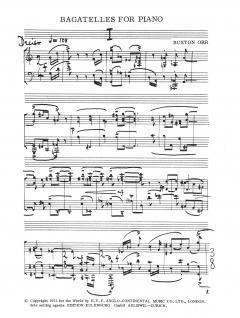 Bagatellen von Bud Orr 