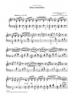 Klavierstücke von Nicolas Rubinstein im Alle Noten Shop kaufen