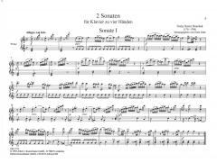 2 Sonaten von Frantisek-Xaver Dusek 
