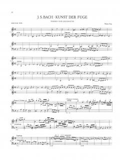 Die Kunst der Fuge BWV 1080 von Johann Sebastian Bach für 2 Klaviere im Alle Noten Shop kaufen