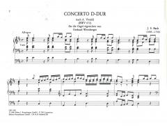 Concerto in D-Dur BWV 972 von Johann Sebastian Bach 
