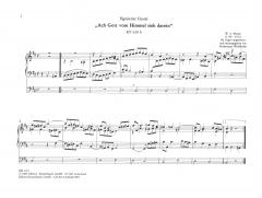 2 figurierte Choräle über 'Ach Gott vom Himmel sieh darein' von Wolfgang Amadeus Mozart 