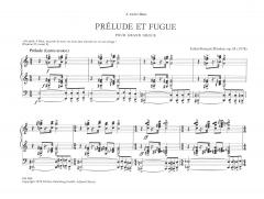 Prélude et Fugue op. 58 pour grand orgue 