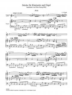 bis - Zugaben für Klarinette und Orgel 