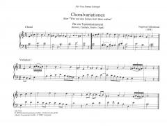 Choralvariationen von S. Hildenbrand 