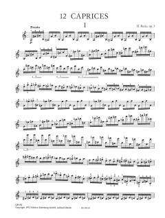 12 Capricen von Heiner Reitz 
